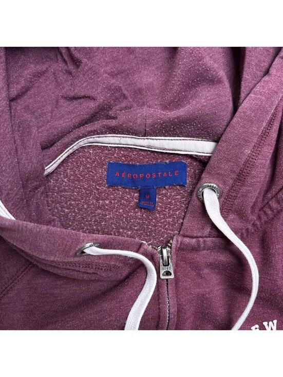 Y2K Aeropostale 00s Grunge zip up hoodie jacket - Picture 5 of 5